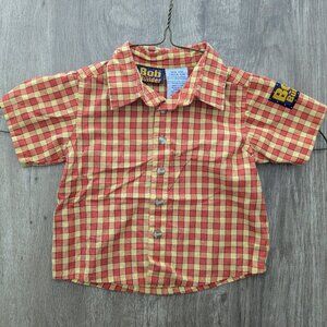 VINTAGE Original Rare Bob the Builder Buttondown